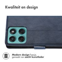 imoshion Luxe Bookcase Motorola Moto G57 Power - Donkerblauw