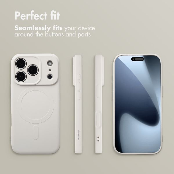 imoshion Colour Back Cover with MagSafe Apple iPhone 17 Pro - Beige