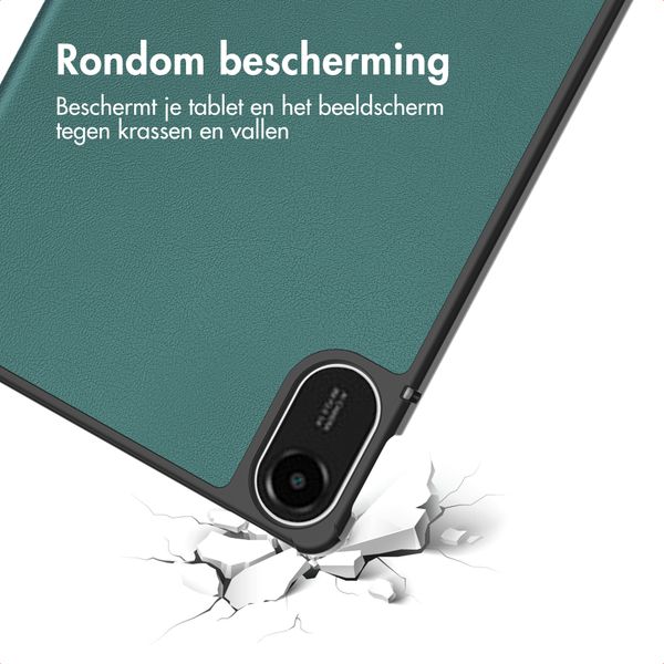 imoshion Trifold Bookcase Xiaomi Redmi Pad 2 - Donkergroen