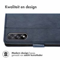 imoshion Luxe Bookcase OnePlus Nord 5 - Donkerblauw
