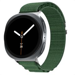 imoshion Nylon Alpine bandje Samsung Galaxy Watch 8 (40/44mm) / Classic (46mm) - Donkergroen