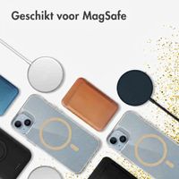 imoshion Clear Glitter Backcover met MagSafe Apple iPhone 14 - Goud