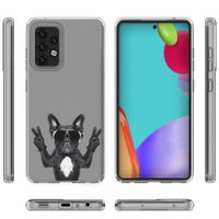 imoshion Design hoesje Samsung Galaxy A52(s) (5G/4G) - Bulldog - Zwart