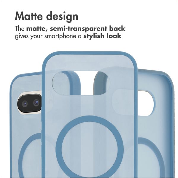 imoshion Color Guard Backcover met MagSafe Google Pixel 9A - Lichtblauw