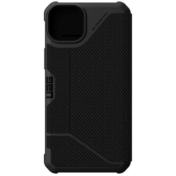 UAG Metropolis Bookcase Apple iPhone 14 Plus - Kevlar Black