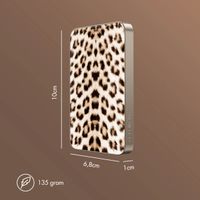 Selencia Vivid MagSafe Powerbank 5.000 mAh - Draadloze Powerbank - MagSafe en Qi2 - Desert Gold / Wild Leo