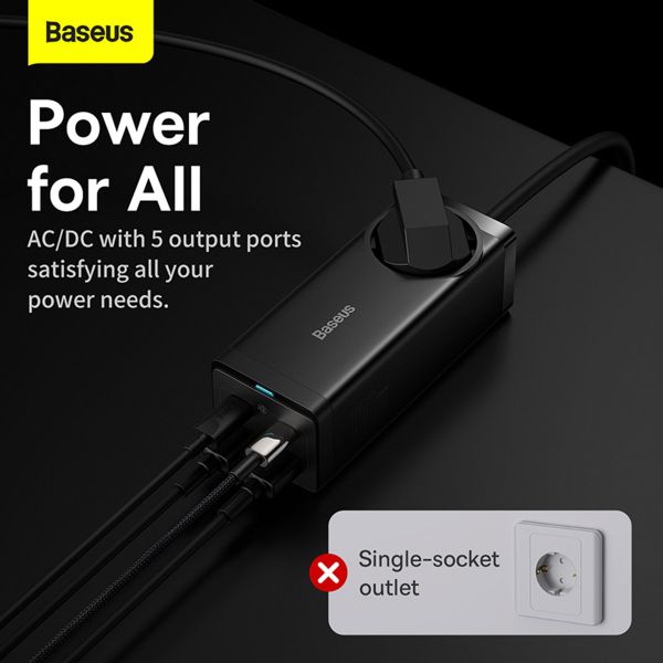 Baseus GaN3 Pro | Desktop Powerstrip - 100 watt