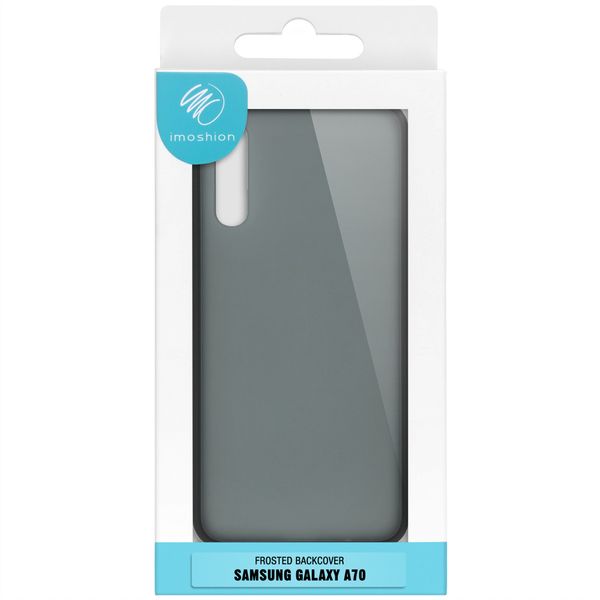 imoshion Frosted Backcover Samsung Galaxy A70 - Zwart