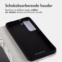 imoshion Design Bookcase Samsung Galaxy S22 - Sandy Marble