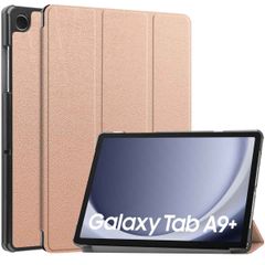 imoshion Trifold Bookcase Samsung Galaxy Tab A9 Plus - Rosé Goud