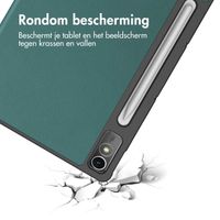 imoshion Trifold Bookcase  Lenovo Tab P12 - Donkergroen