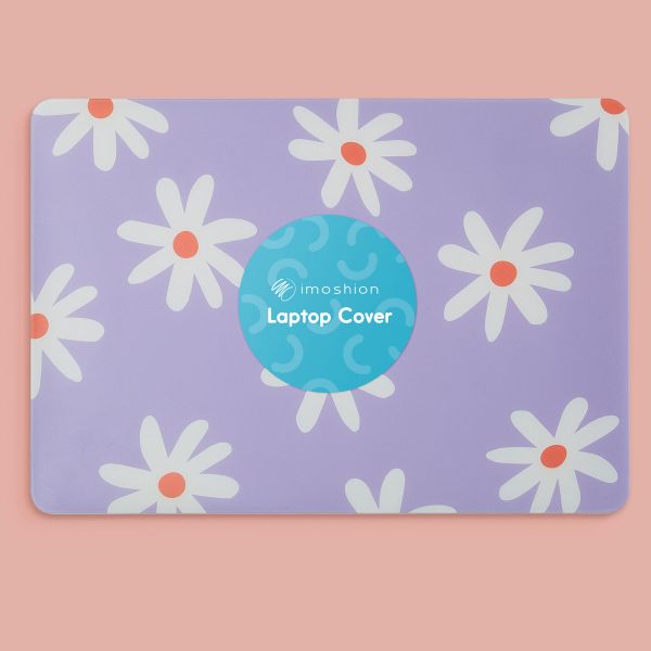 imoshion Design Laptop Cover Apple MacBook Air 15 inch (2023 / 2024 M3 chip / 2025 M4 chip) - Flowers Distance