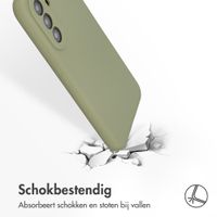 Accezz Liquid Silicone Backcover Samsung Galaxy A57 (5G) - Cooper Green