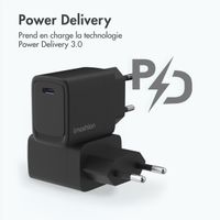imoshion Wall Charger 20 Watt | USB-C - Zwart
