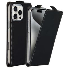 Accezz Flipcase Apple iPhone 16 Pro Max - Zwart