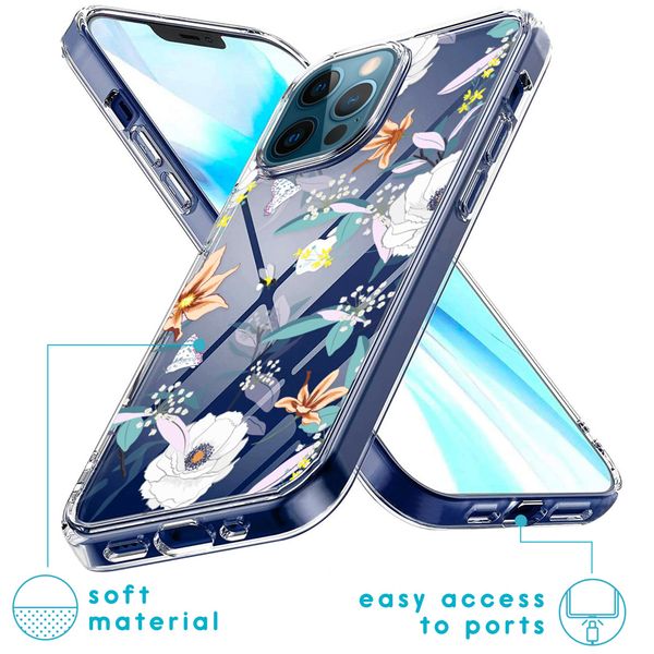 imoshion Design hoesje iPhone 12 (Pro) - English Garden