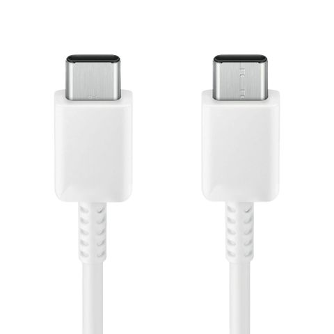 Samsung Originele USB-C naar USB-C kabel in Fabrieksverpakking - 1 meter - 45 Watt - Wit