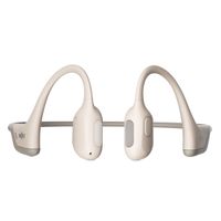 Shokz OpenRun Pro - Standaard maat - Open-Ear draadloze oordopjes - Bone conduction - Beige