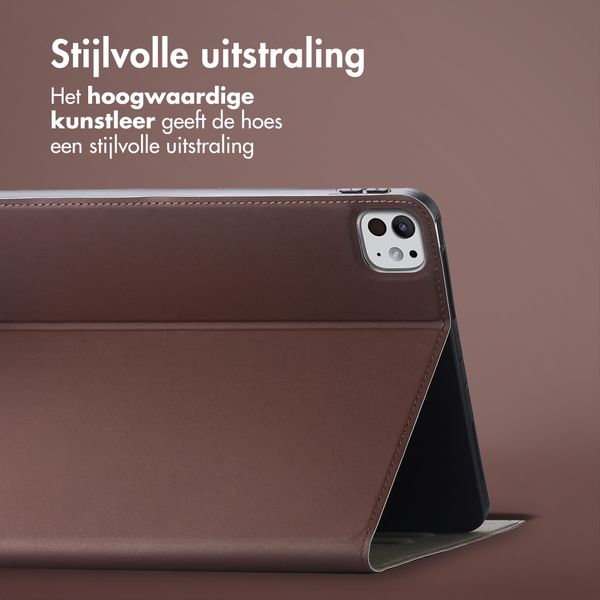 Accezz Classic Tablet Case Apple iPad Pro 13 (2025) M5 / (2024) M4 - Bruin