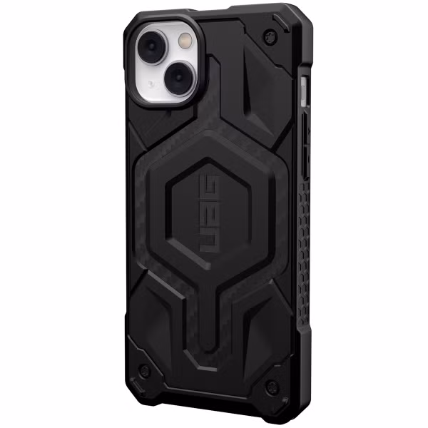 UAG Monarch Backcover MagSafe Apple iPhone 14 Plus - Carbon Fiber