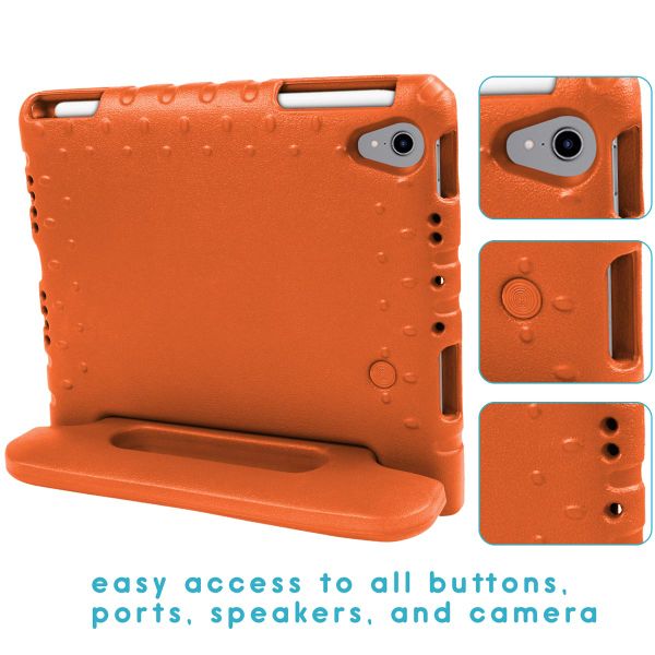 imoshion Kidsproof Backcover met handvat iPad Mini 7 (2024) / iPad Mini 6 (2021) - Oranje