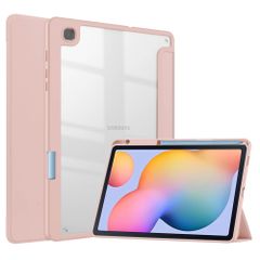 imoshion Trifold Hardcase Bookcase Samsung Galaxy Tab S6 Lite (2020/2022/2024) - Roze