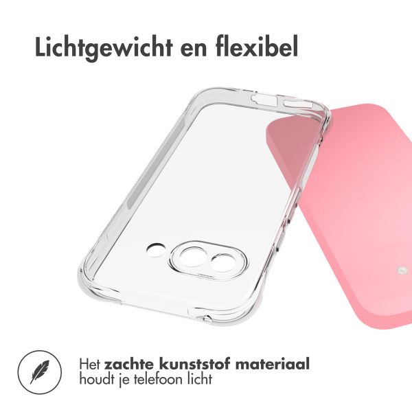 imoshion Shockproof Case Google Pixel 9a - Transparant