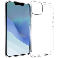 Accezz Clear Backcover Apple iPhone 14 - Transparant