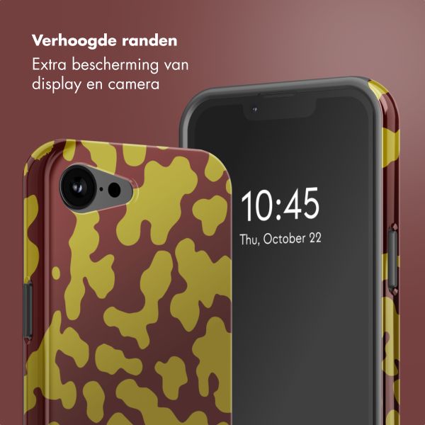 Selencia Vivid Backcover met MagSafe Apple iPhone 16e - Moo'd Olive Dust