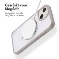 Accezz Ring Stand Backcover met MagSafe iPhone 15 - Grey