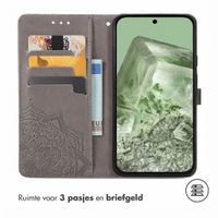 imoshion Mandala Bookcase Google Pixel 8a - Grijs