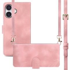 imoshion Bookcase with Strap Apple iPhone 16 - Pink