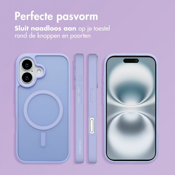 imoshion Color Guard Backcover met MagSafe Apple iPhone 16 - Lila