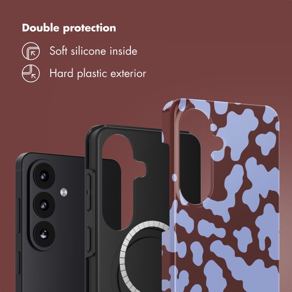 Selencia Vivid Back Cover with MagSafe Samsung Galaxy S26 - Moo'd Lavender Glow