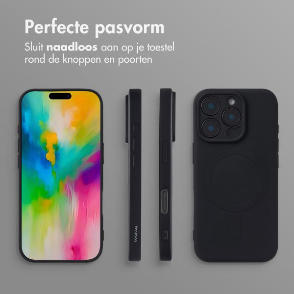 imoshion Color Backcover met MagSafe Apple iPhone 16 Pro - Zwart