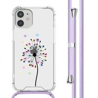 imoshion Design hoesje met koord Apple iPhone 12 Mini - Sandstone Dandelion