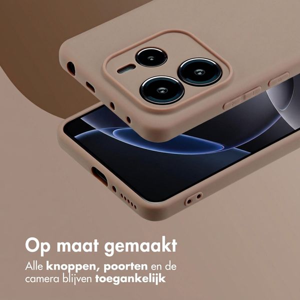 imoshion Color Backcover Xiaomi Redmi Note 14 (5G) - Bruin