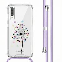 imoshion Design hoesje met koord Samsung Galaxy A70 - Sandstone Dandelion