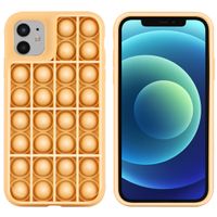 imoshion Pop It Fidget Toy - Pop It hoesje iPhone 12 (Pro) - Goud