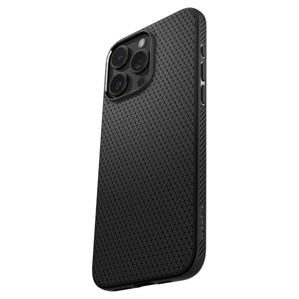 Spigen Liquid Air Backcover Apple iPhone 15 Pro - Matte Black