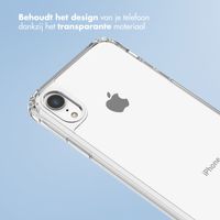 imoshion Backcover met koord + armband iPhone Xr - Parels hartjes