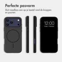 imoshion Color Backcover met Thin MagSafe Ring Apple iPhone 17 Pro - Zwart