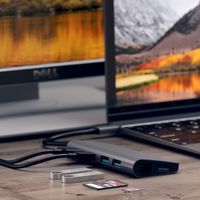 Satechi USB-C Multimedia Adapter | Multiport adapter voor laptop - Space Grey