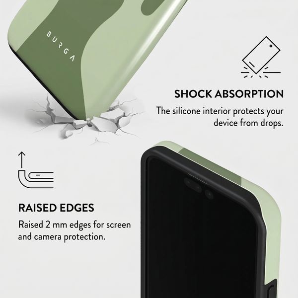 Burga Tough Back Cover with MagSafe Apple iPhone 15 Pro - No Rush
