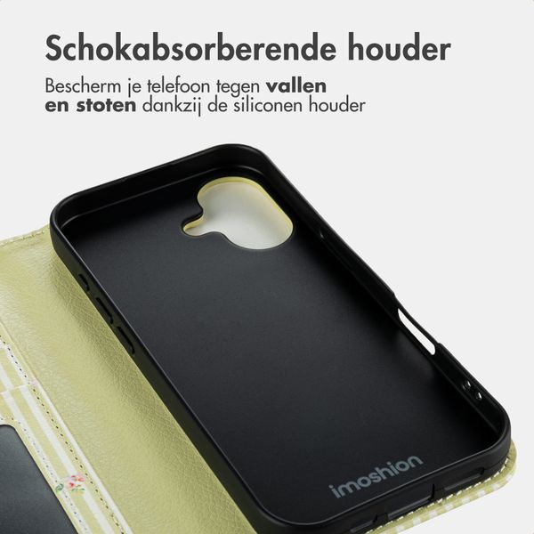 imoshion Design Bookcase Apple iPhone 16 - Garden Stripes