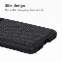 Accezz Grid Back Cover Samsung Galaxy Z Flip 8 - Black