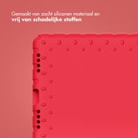 imoshion Kidsproof Backcover met handvat Apple iPad 11 (2025) 11 inch A16 / iPad 10 (2022) 10.9 inch - Rood