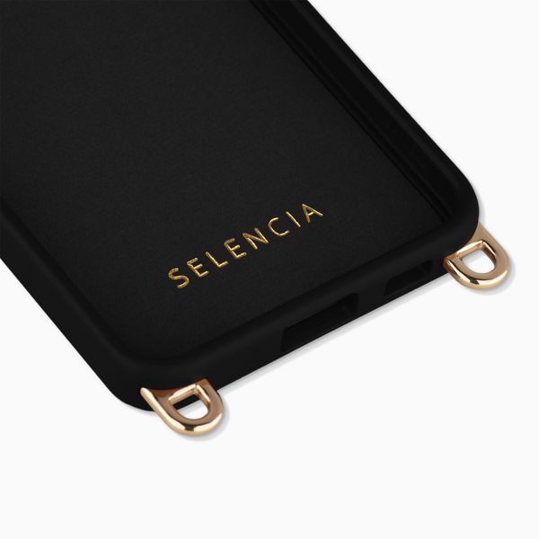 Selencia Rivièra MagSafe Backcover met afneembare haakjes Samsung Galaxy A57 (5G) - Velvet Black