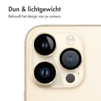 imoshion 2 Pack Camera lens protector iPhone 14 Pro / 14 Pro Max - Goud