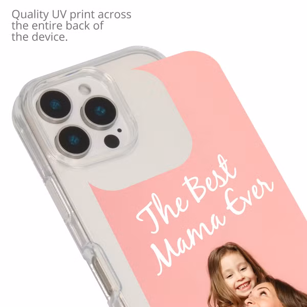 Ontwerp je eigen Clear Case Apple iPhone 16 Pro Max - Transparant